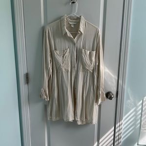 H&M tunic relaxed button up